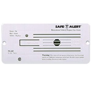 Propane Leak Detector, 12 Volt, Flush - White, MTI Industries 30-442-WT Propane Leak Detector, 12 Volt, Flush - White, MTI Industries 30-442-WT