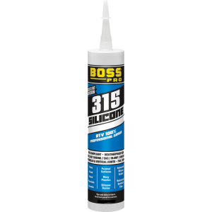 Silicone Sealant 10.3 ounce - Black, Accumetric 02395BK10