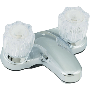 4in Lavatory w/ Crystal Handles Chrome, American Brass U-YJW77