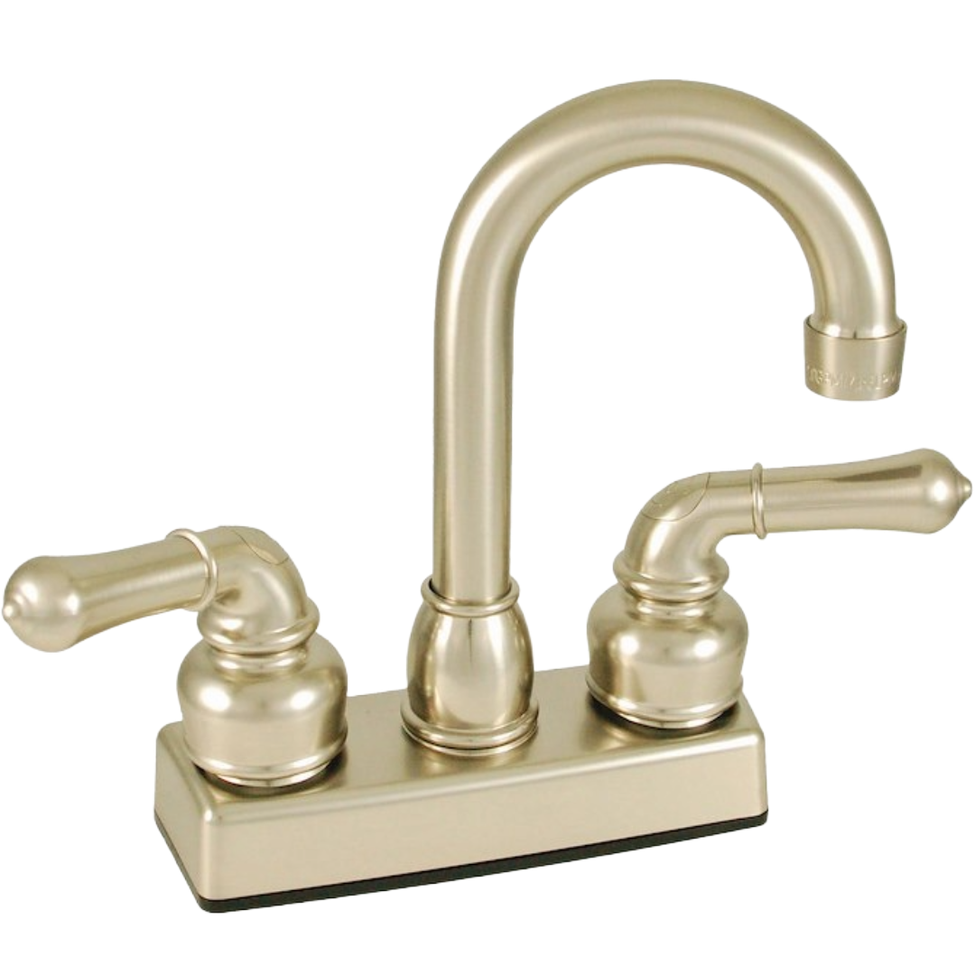 4 in Bar w/ Teapot Handles – Nickel, American Brass U-YNN16N
