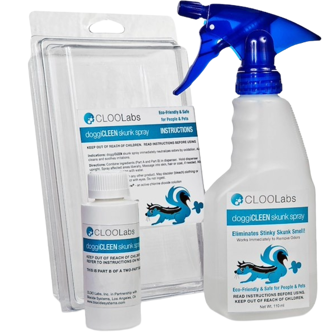 DoggiCLEEN Skunk Spray 8 Ounce, Biocide Systems 3268