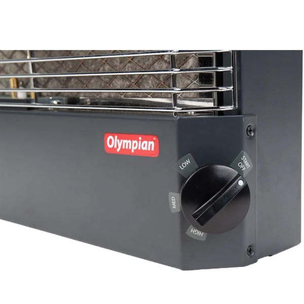 8000 Btu Olympian Catalytic Piezo Electric Starter RV Heater, Camco 57351