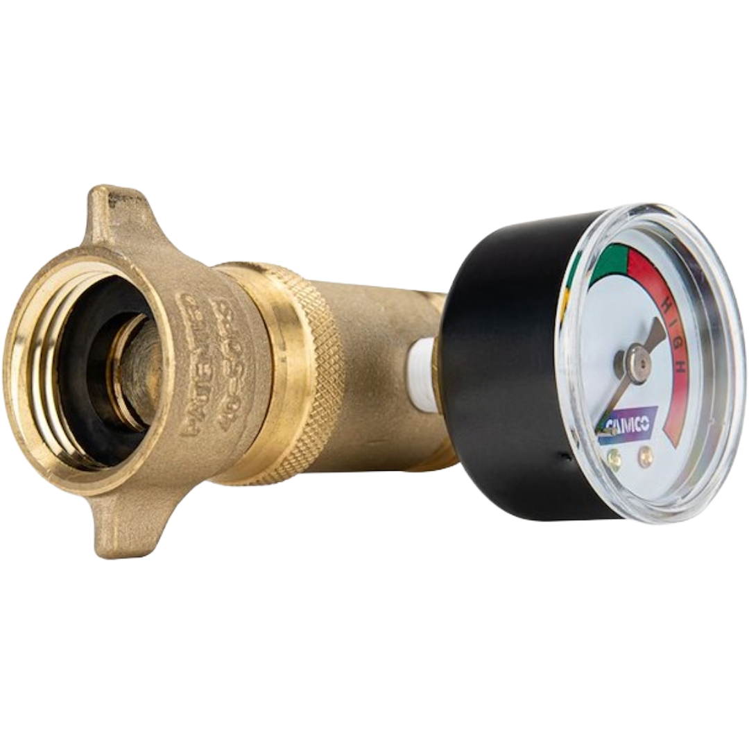 BRASS WATER PRESSURE REG, Camco Mfg. 40064