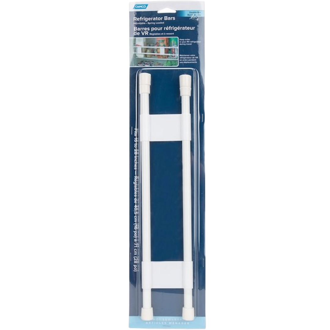 RV Double Refrigerator Bar, Camco Mfg. 44073 - Image 3
