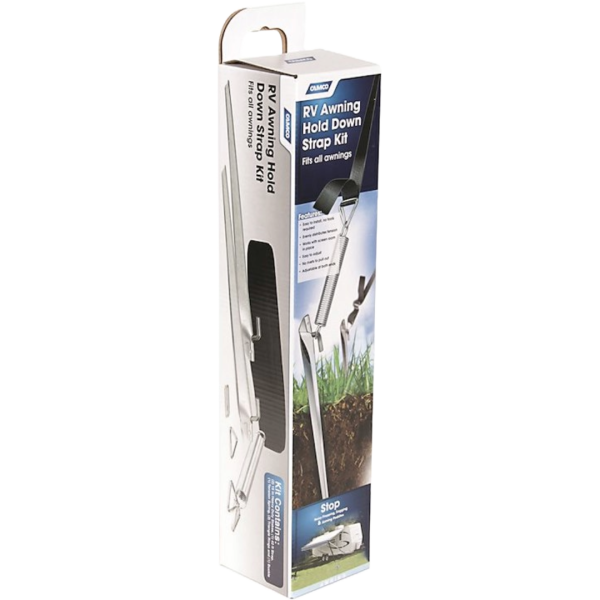 Camco RV and Trailer Awning Tiedown Kit, Camco Mfg. Inc. 42514