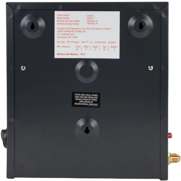 Olympian Wave 3 Catalytic RV Heater - 57331, Camco Mfg. Inc. 57331