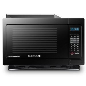 Convection Microwave & Air Fryer, 1.1 Cu. Ft, 1000W, Black, Contoure RV-188BK-CON