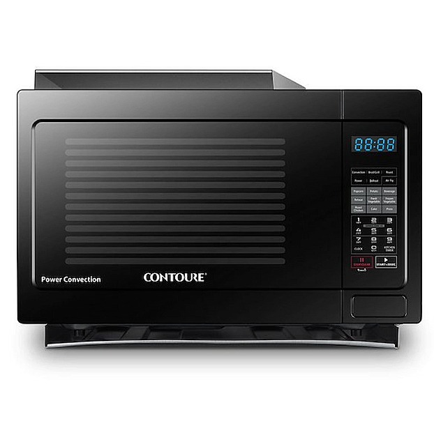 Convection Microwave & Air Fryer, 1.1 Cu. Ft, 1000W, Black, Contoure RV-188BK-CON