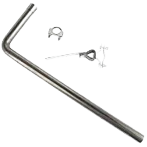 Onan Marquis Tailpipe Kit 26 inch, Cummins Onan 155-3481-02 Onan Marquis Tailpipe Kit 26 inch, Cummins Onan 155-3481-02