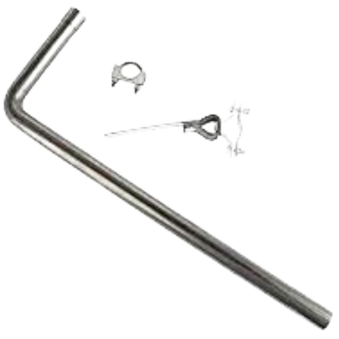 Onan Marquis Tailpipe Kit 26 inch, Cummins Onan 155-3481-02