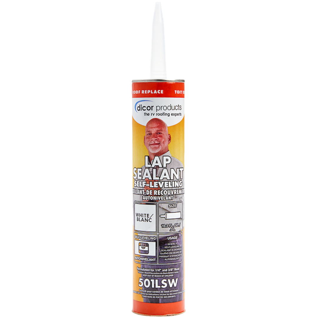 Haps Free Lap RV Sealant – White, Dicor 502LSW