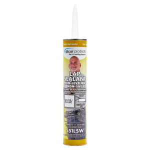Dicor Lap Sealant Non Sag - White, Dicor 551LSW-1 Dicor Lap Sealant Non Sag - White, Dicor 551LSW-1