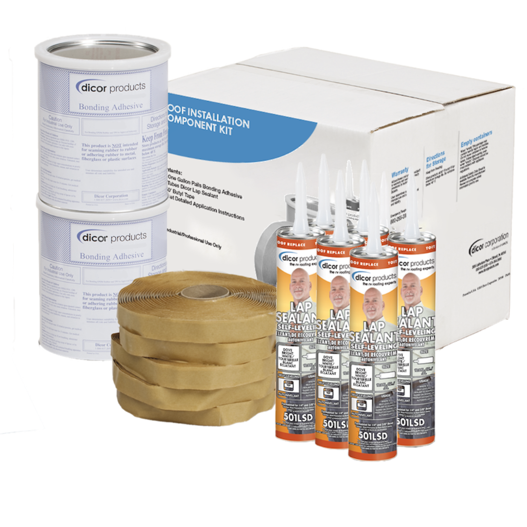 Dicor Installation Component Kit, Dicor Corp 401CK-D