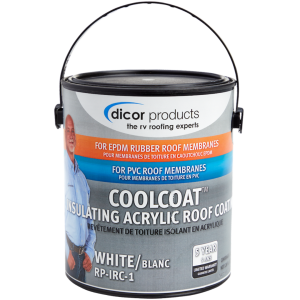 CoolCoat Insulating Coating - 1 gallon , Dicor RP-IRC-1 CoolCoat Insulating Coating - 1 gallon , Dicor RP-IRC-1