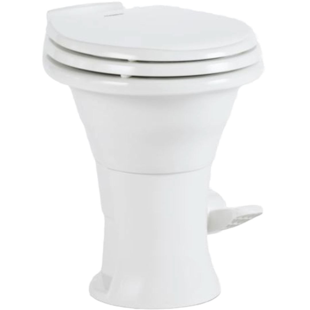 Dometic Model 410 (310) China Toilet in White, Dometic 9610008259