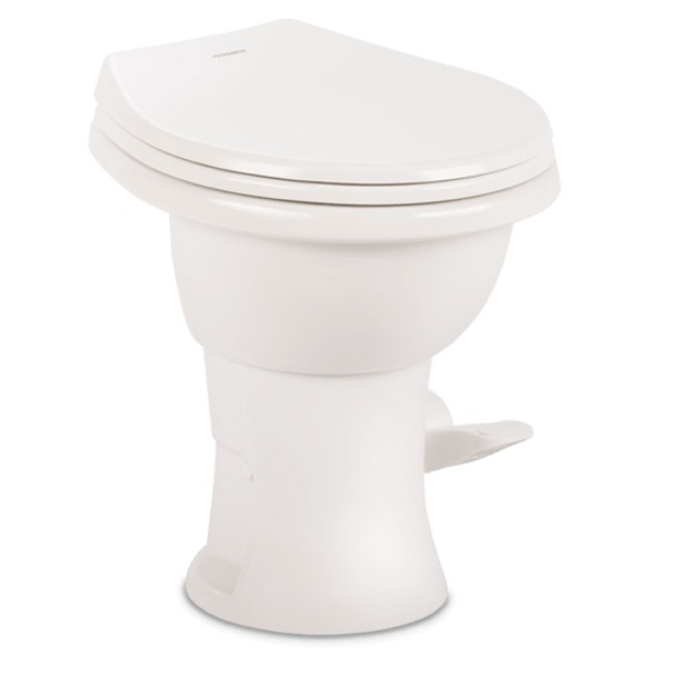 Dometic Model 410 China Toilet in White, Dometic 9610008259