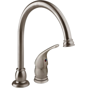 Goose Neck RV Kitchen Faucet, Dura Faucet DF-NMK301-SN Goose Neck RV Kitchen Faucet, Dura Faucet DF-NMK301-SN