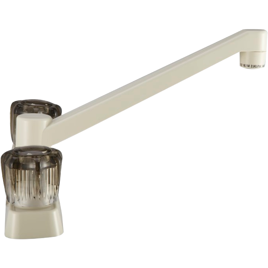 Two Handle RV Kitchen Faucet, Dura Faucet DF-PK600S-BQ - Image 2