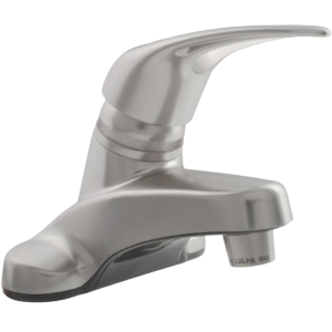 SINGLE LEVER RV LAVATORY, Dura Faucet DF-PL100-SN