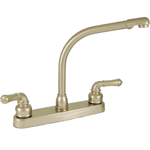 8in Kitchen Faucet w/ Teapot Handles, Empire Faucet U-YNN800RSN 8in Kitchen Faucet w/ Teapot Handles, Empire Faucet U-YNN800RSN