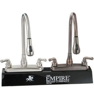 Empire Brass 8 Inch Oil Rub Bronze Faucet, Empire Faucet U-YOB2000OB