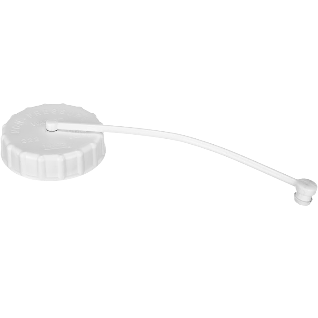 Cap & Strap Only/Polar White, J. R. Products 222PW-A