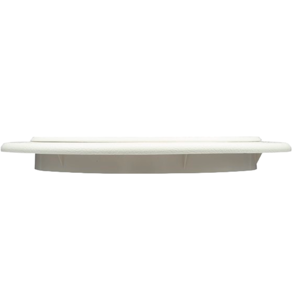 5-1/4 inch White Ceiling Grill - No Damper, JR Products 94274