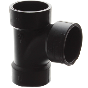 1-1/2 inch ABS Sanitary Tee RV Plumbing, Lasalle Bristol 632151 1-1/2 inch ABS Sanitary Tee RV Plumbing, Lasalle Bristol 632151
