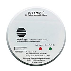 Carbon Monoxide Alarm, w/lithium battery - White, MTI Industry SA-339