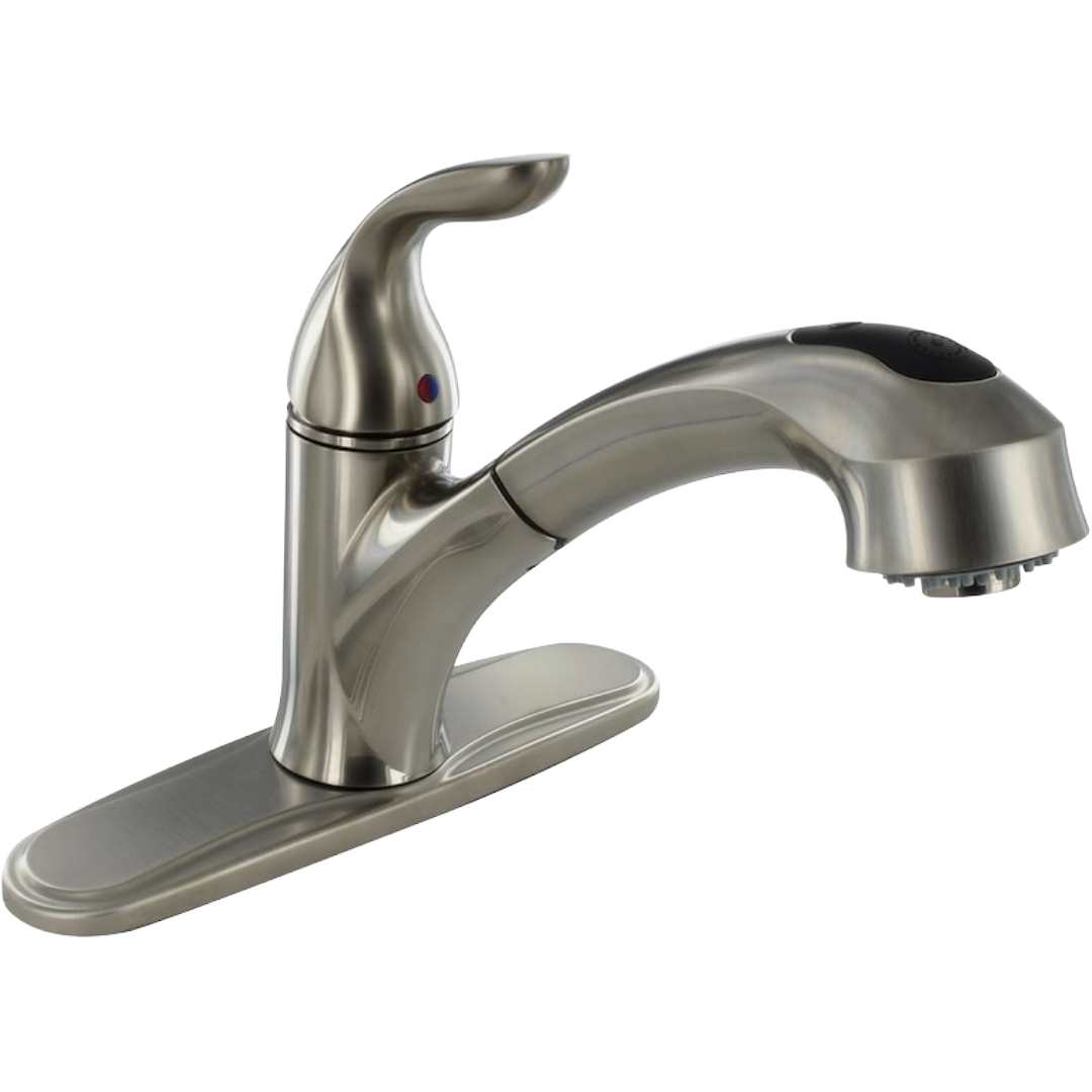Pull-Out Hybrid, Kitchen Faucet, Nickel Plated, Phoenix PF231441