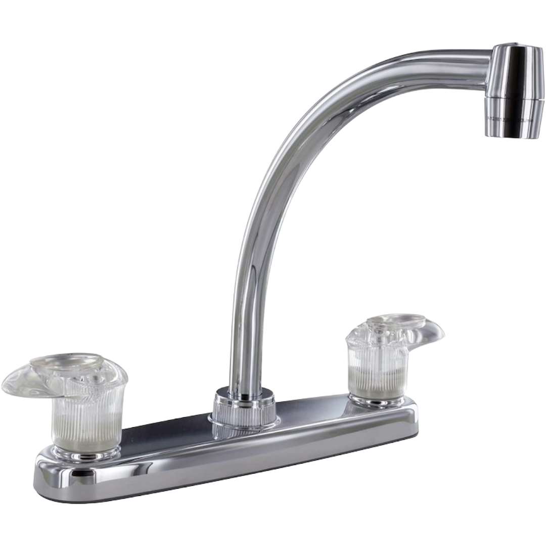 RV Catalina Kitchen Faucet 8 inch Hi Arc Chrome, Phoenix Products PF221302