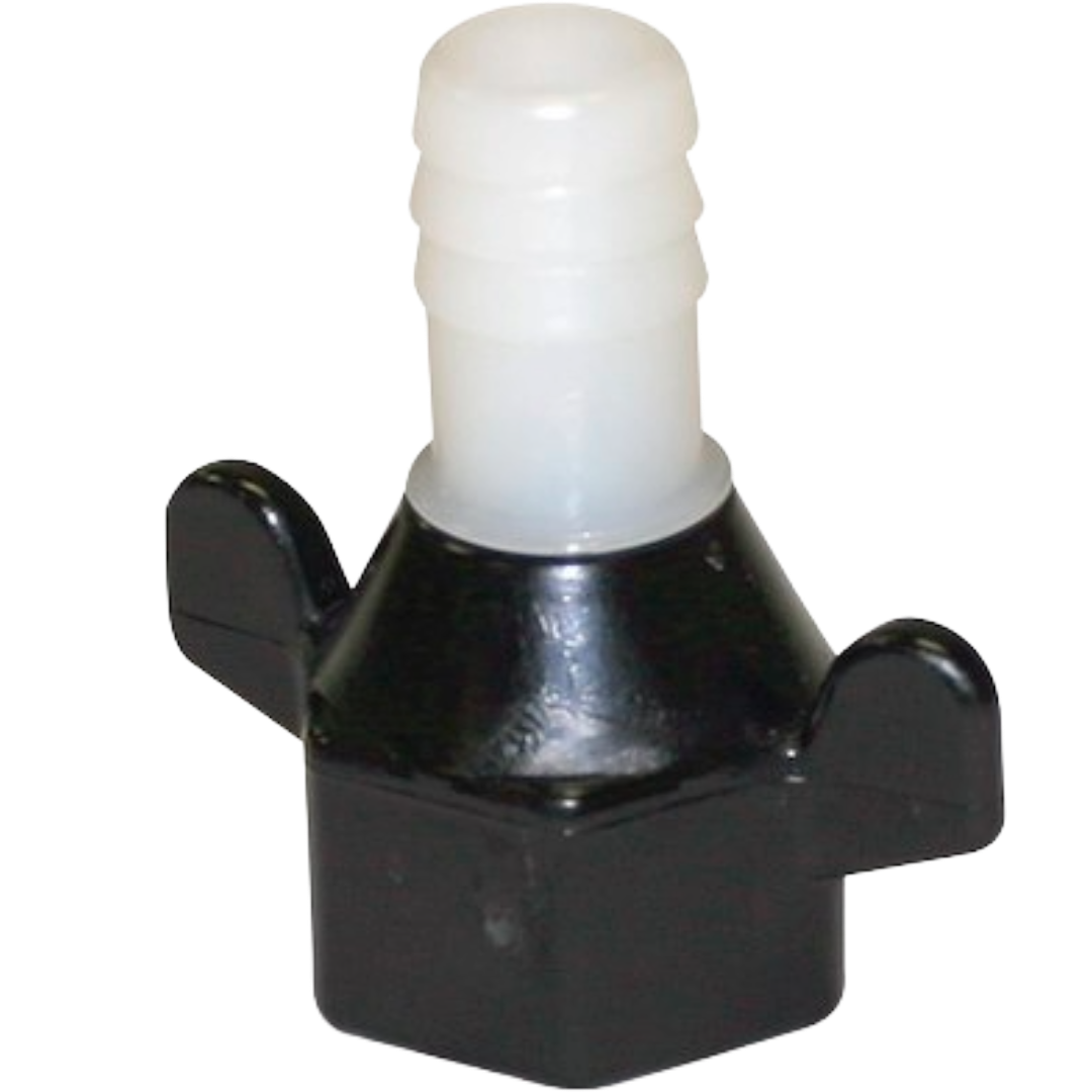 Shurflo 1/2 PT x 1/2 Barb Straight Swivel Fitting, Shurflo 244-2926