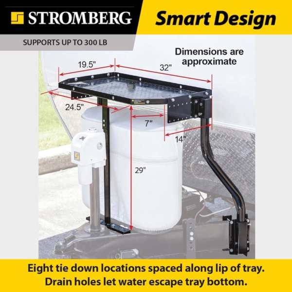 Trailer Tray CC-250 Stromberg Carlson, Stromberg Carlson CC-250