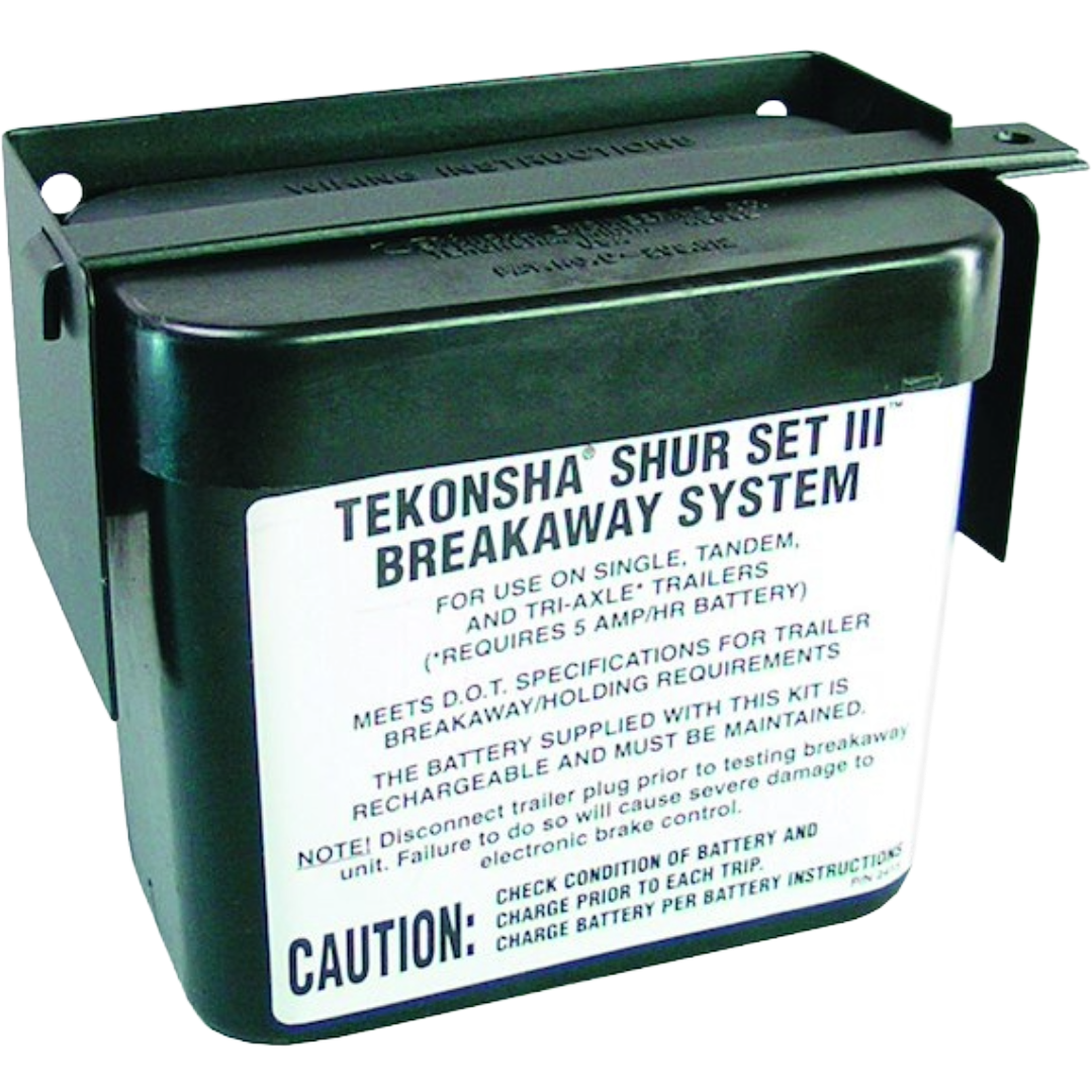 Trailer Lockable Battery Box Kit, Tekonsha 20000