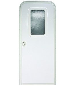 24 x 72 Motorhome Entry Door w/ Radius Top Corners, Lippert Components V000381478
