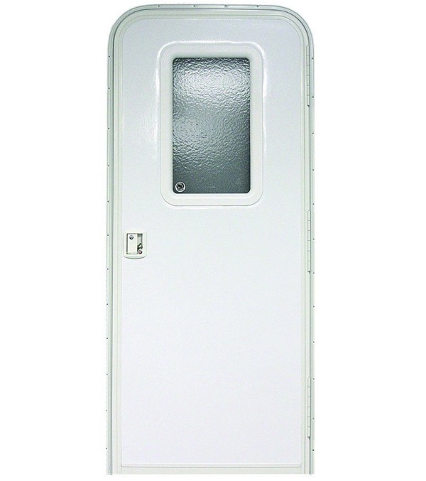 24 x 72 Motorhome Entry Door w/ Radius Top Corners, Lippert Components V000381478