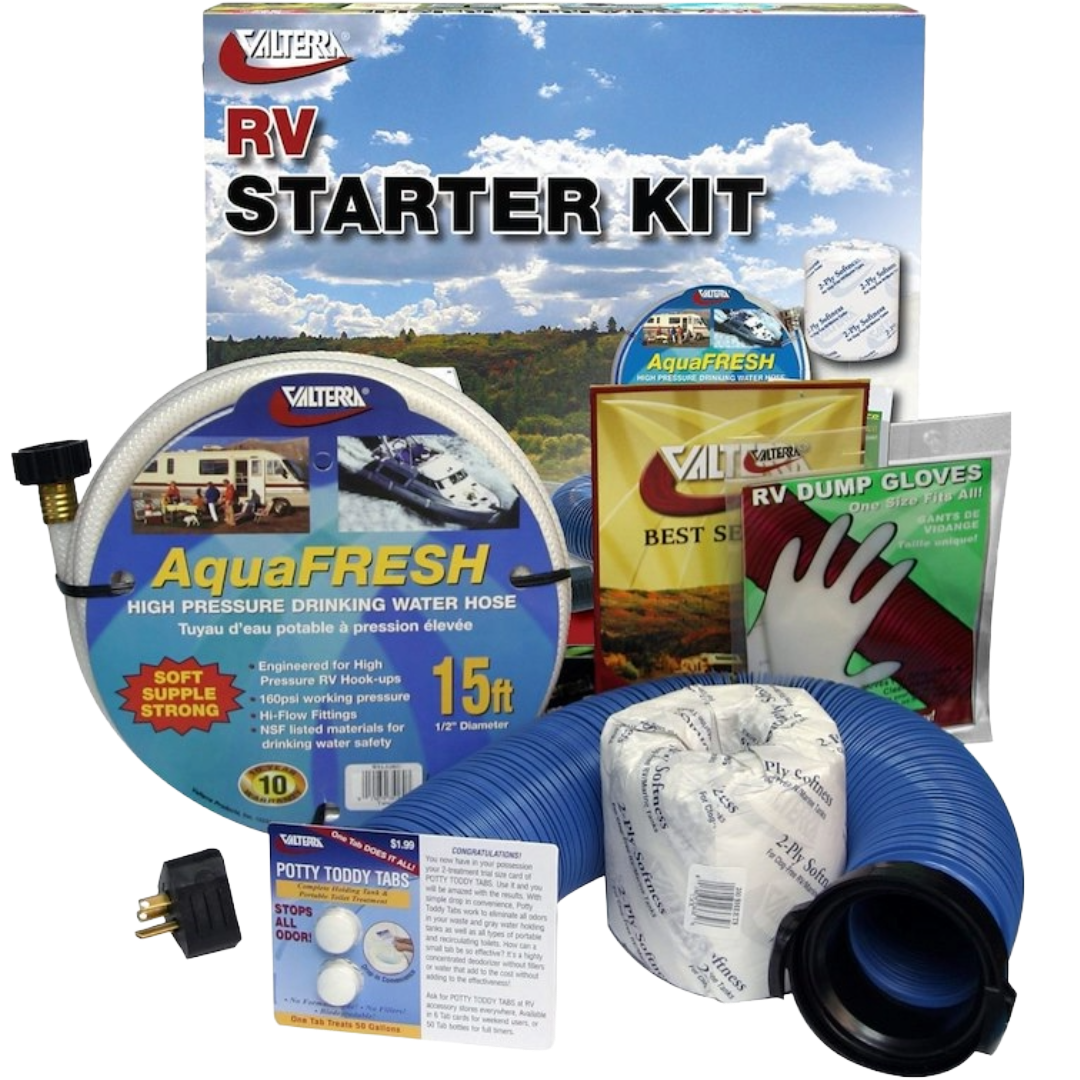 Valterra Basic RV Accessory Starter Kit, Valterra K88101