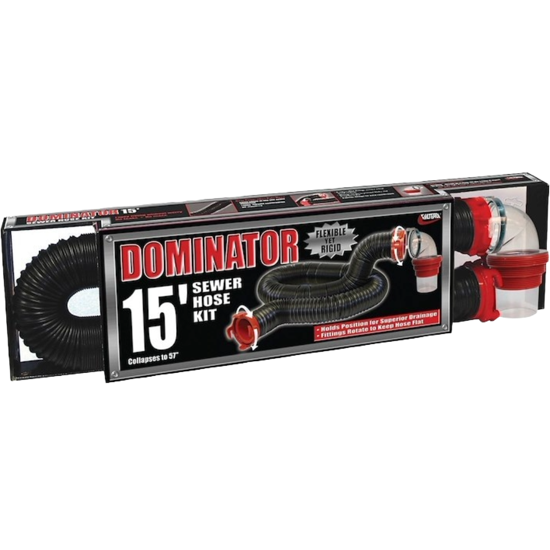 The Dominator Sewer Hose Kit 15 ft by Valterra, Valterra Products Inc. D04-0250 - Image 3