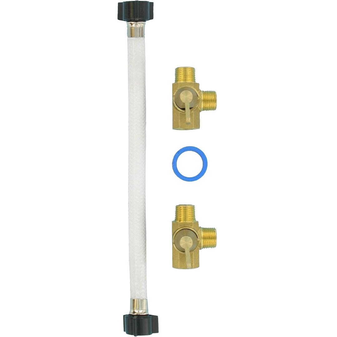 Valterra 10 Gallon RV Water Heater Permanent By-pass Kit, Valterra P23504VP