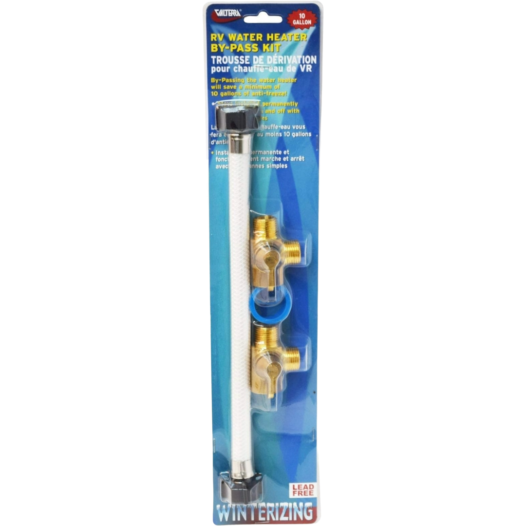 Valterra 10 Gallon RV Water Heater Permanent By-pass Kit, Valterra P23504VP - Image 2