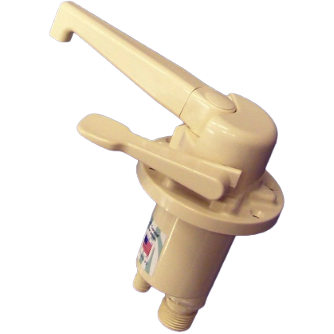 RV Sink Dual Flow Fump Water Pump Facet Col White, Zebra RV R3700-CW