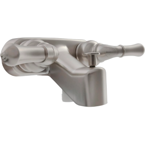 4 inch Classical RV Tub & Shower Faucet, Dura Faucet DF-SA110C-SN