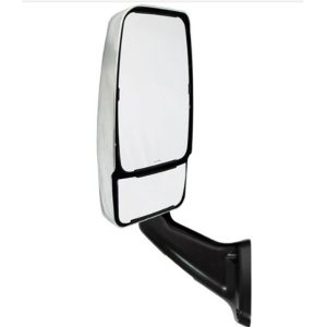 RV Motorhome Mirror, Driver Side, Chrome/Black, Velvac 716079