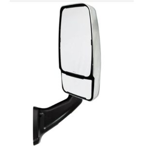 RV Motorhome Mirror, Passenger Side, Chrome/Black, Velvac 716080