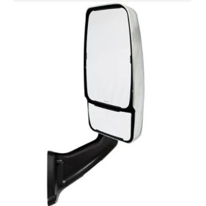 RV Motorhome Mirror, Passenger Side, Chrome/Black, Velvac 716080