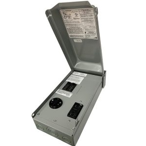 Power Outlet Box 120/240 volt, 30 amp, Parallax U041C010P