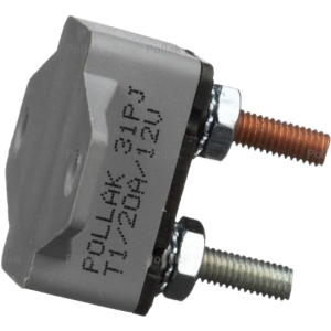 20 Amp Circuit Breaker, Plastic Housing, Pollak 54-220PL 20 Amp Circuit Breaker, Plastic Housing, Pollak 54-220PL
