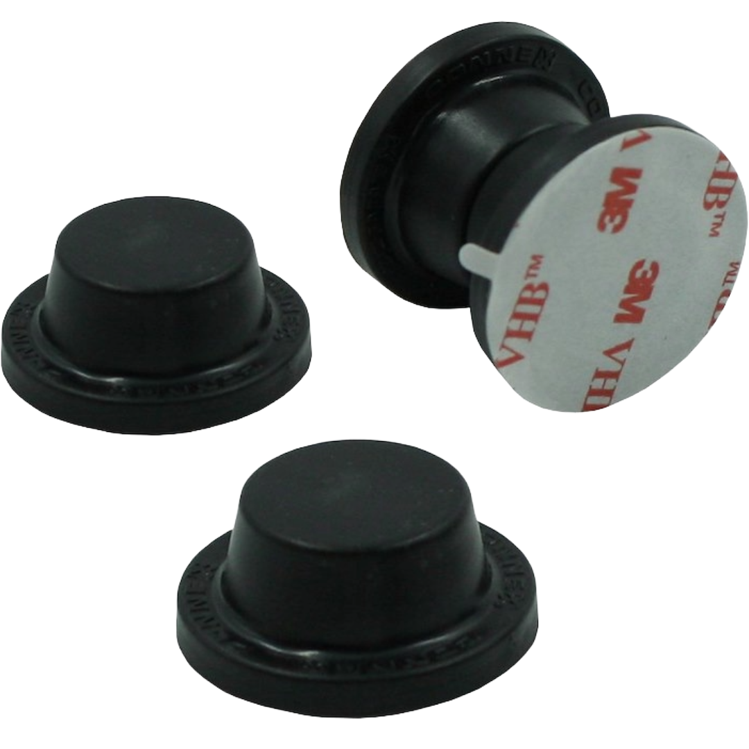 Magnetic Door Holders (1 pair) Black, AP Products 013-09802
