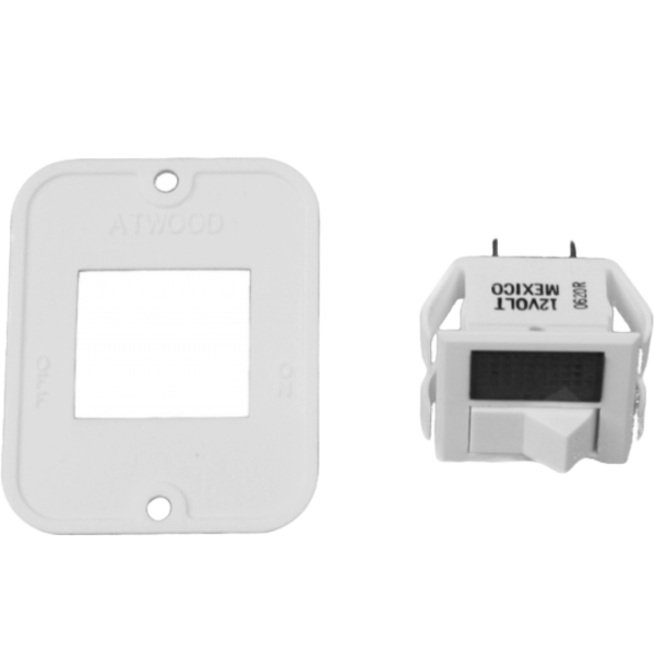 12 Volt Water Heater Power Switch White, Dometic 91859