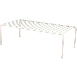 Helper Shelf Grayline Polyethylene Coated Steel Shelf Jumbo, White AP 030449 Helper Shelf Grayline Polyethylene Coated Steel Shelf Jumbo, White AP 030449